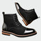 Botins de couro Oxford - | Benedita Lisboa