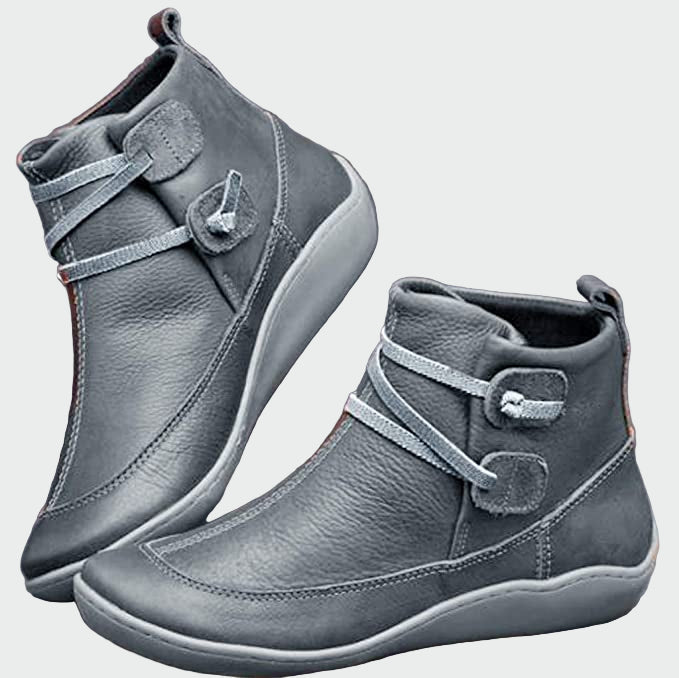 Botins ortopédicos de couro premium - | Benedita Lisboa