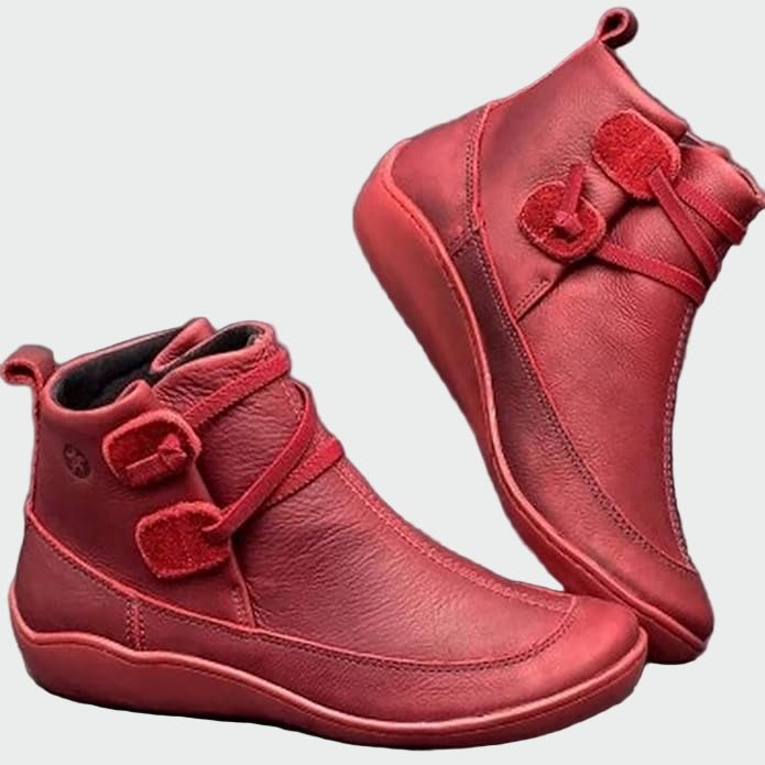 Botins ortopédicos de couro premium - | Benedita Lisboa