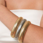 Bracelete canelada - | Benedita Lisboa