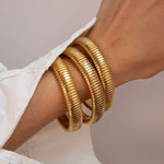 Bracelete canelada - | Benedita Lisboa