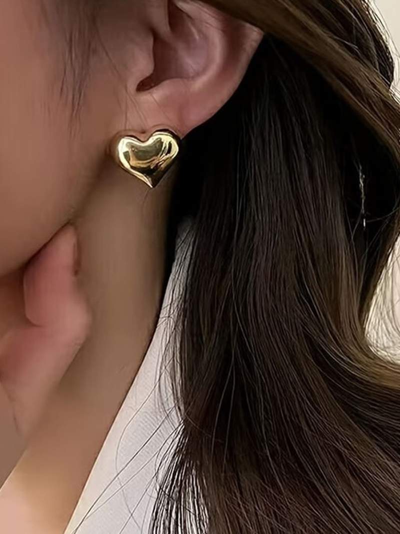 Brincos Heart - | Benedita Lisboa