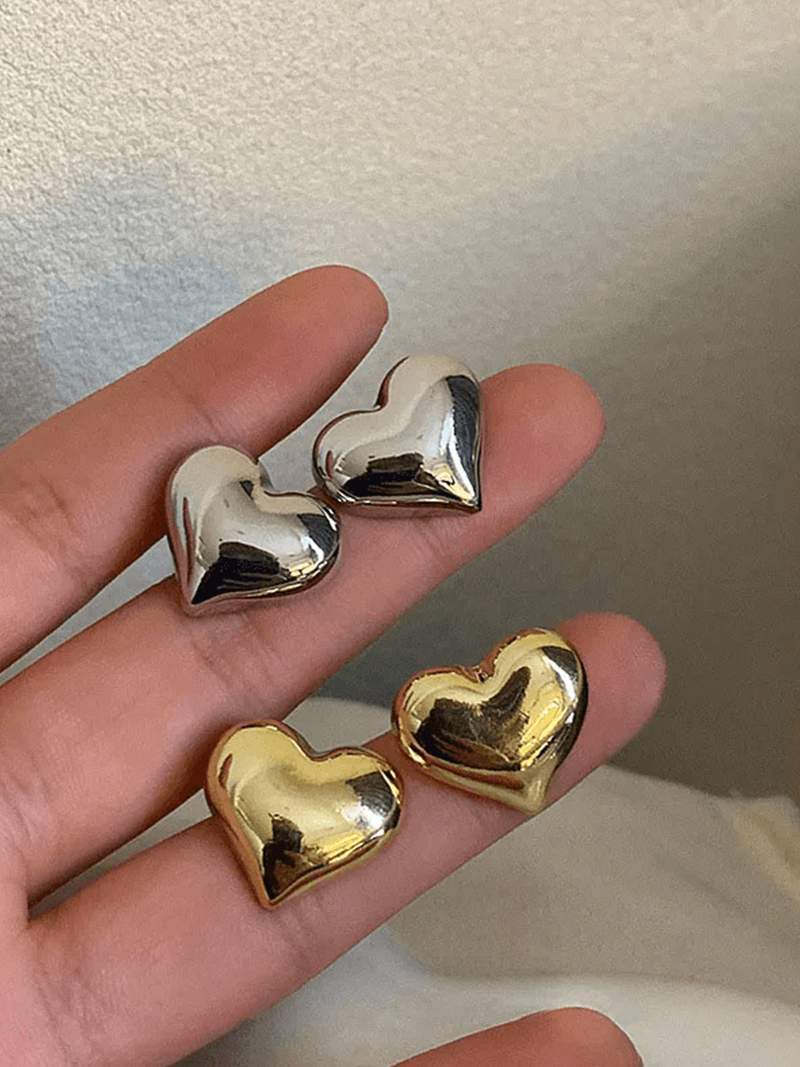 Brincos Heart - | Benedita Lisboa