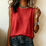 Brisa™ | Camisa Linho & Algodão - | Benedita Lisboa