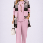 Bruna™ | Conjunto de 3 Peças Rosa - | Benedita Lisboa