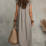 CAMÉLIA™ - VESTIDO MAXI DE VERÃO ELEGANTE - | Benedita Lisboa