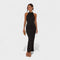 Camila™ | Vestido comprido com pregas - | Benedita Lisboa