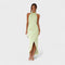 Camila™ | Vestido comprido com pregas - | Benedita Lisboa