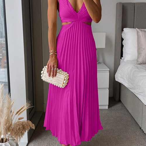 Camilla™ | Vestido Sem Mangas /Midi - | Benedita Lisboa