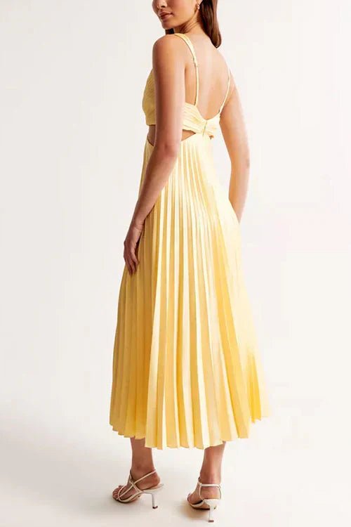 Camilla™ | Vestido Sem Mangas /Midi - | Benedita Lisboa