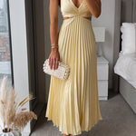 Camilla™ | Vestido Sem Mangas /Midi - | Benedita Lisboa