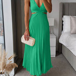 Camilla™ | Vestido Sem Mangas /Midi - | Benedita Lisboa