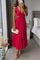 Camilla™ | Vestido Sem Mangas /Midi - | Benedita Lisboa