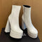 Carina™ | Botas com plataforma super alta com charme e confiança - | Benedita Lisboa
