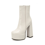 Carina™ | Botas com plataforma super alta com charme e confiança - | Benedita Lisboa