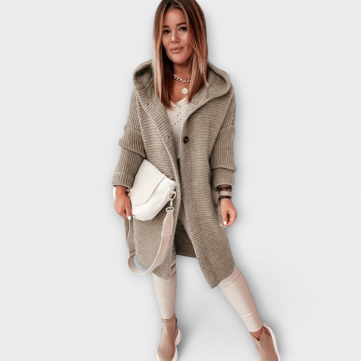 Carla™ | Casaco de Malha - | Benedita Lisboa