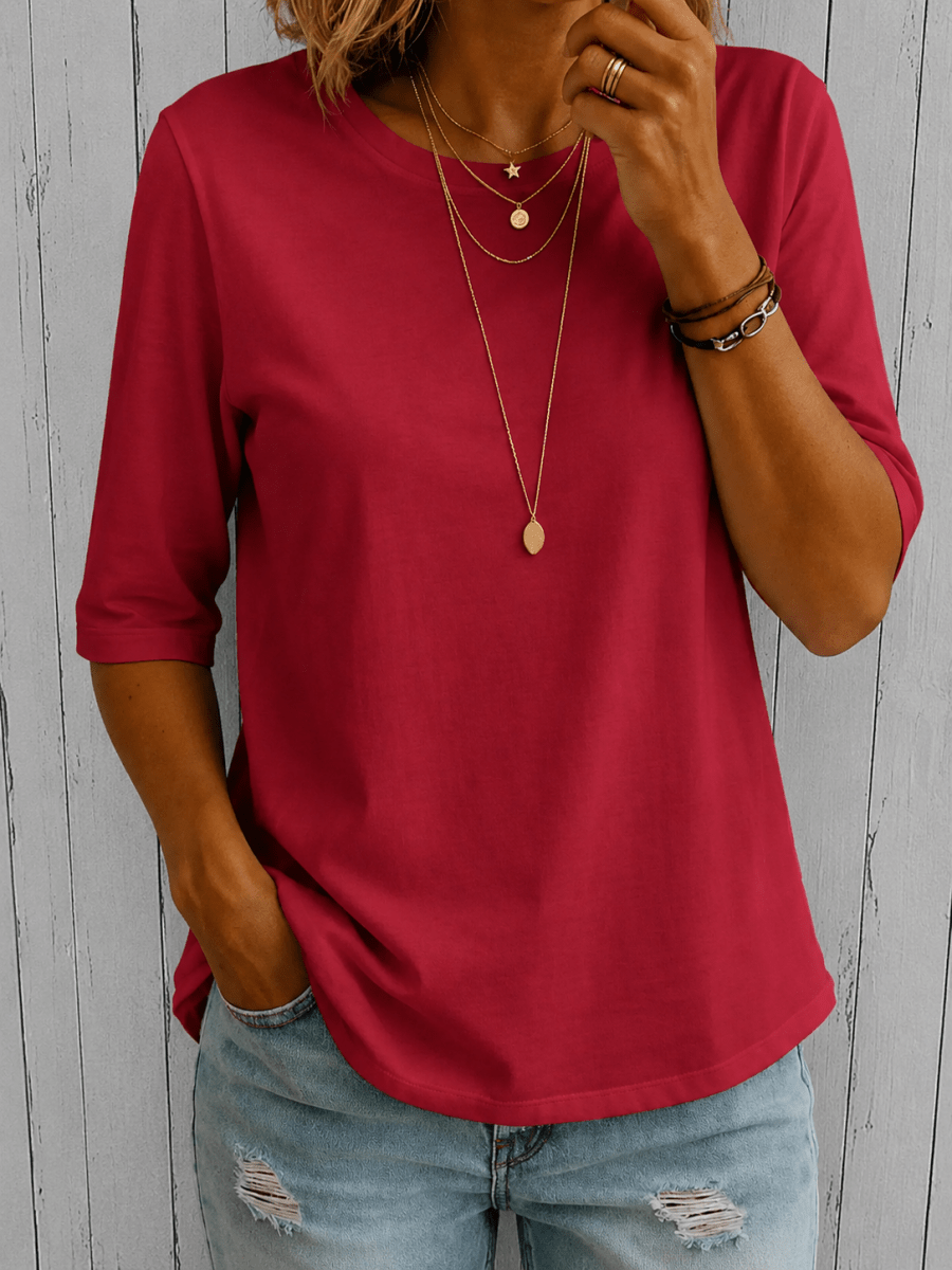 Carla™ | T-Shirt Ultra Comfort - | Benedita Lisboa