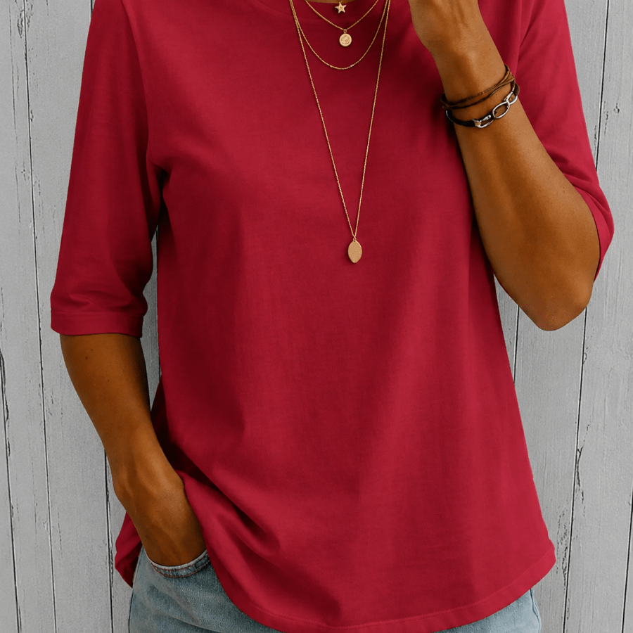 Carla™ | T-Shirt Ultra Comfort - | Benedita Lisboa