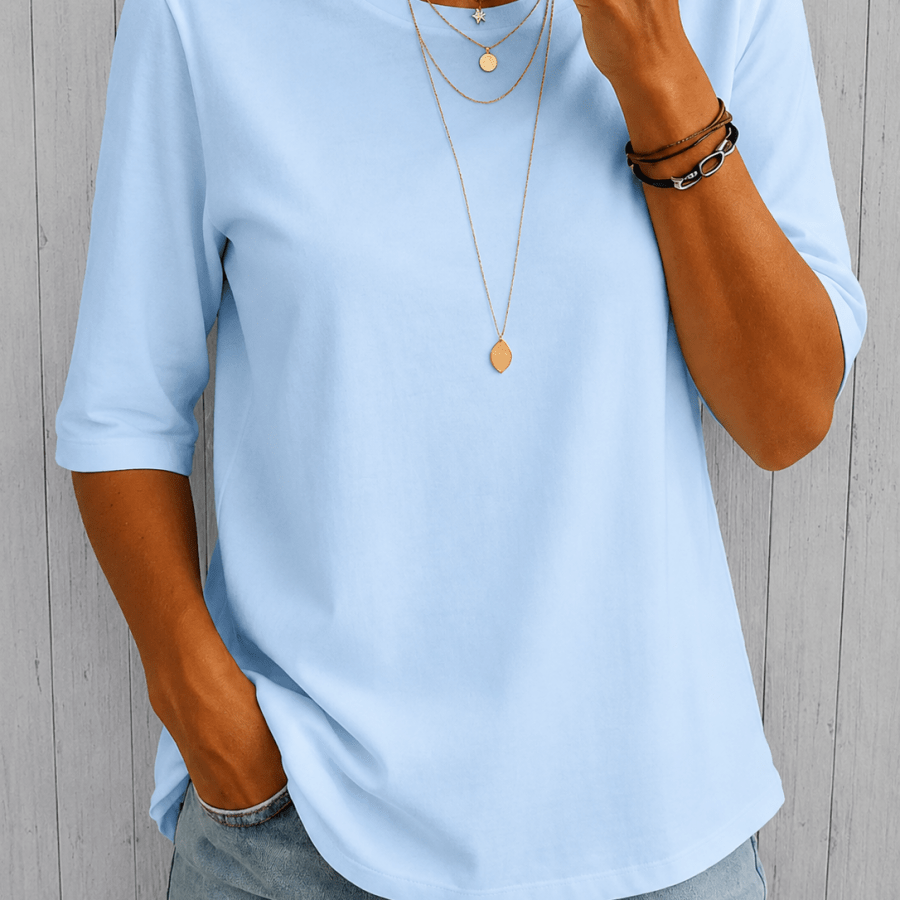 Carla™ | T-Shirt Ultra Comfort - | Benedita Lisboa