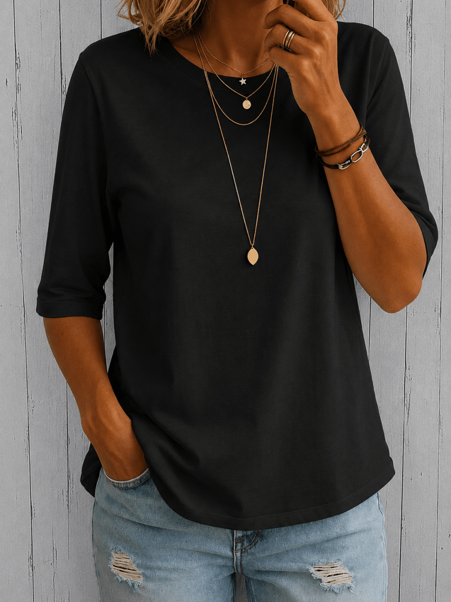 Carla™ | T-Shirt Ultra Comfort - | Benedita Lisboa