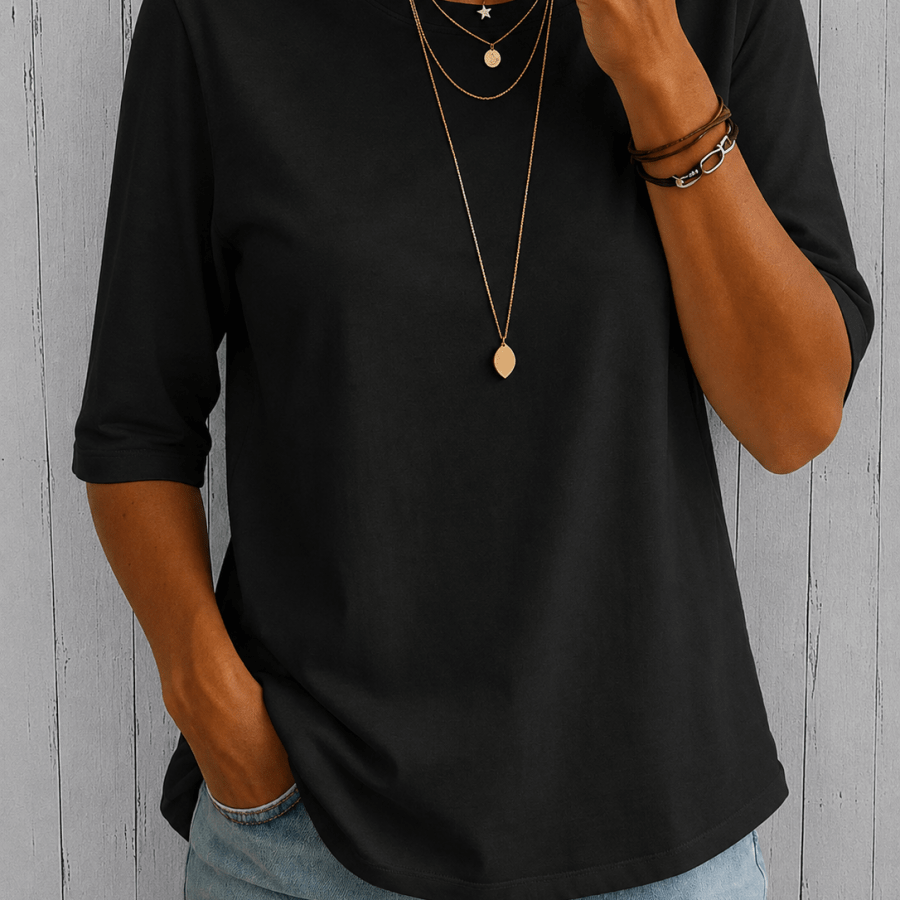 Carla™ | T-Shirt Ultra Comfort - | Benedita Lisboa