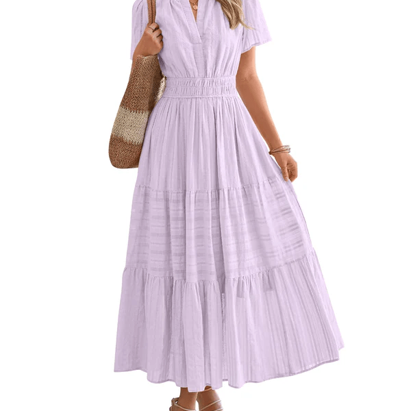 Carla™ | Vestido Boho Elegante, Confortável e Ideal para Dias Quentes - | Benedita Lisboa