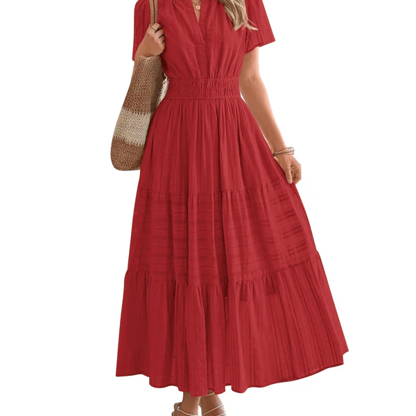 Carla™ | Vestido Boho Elegante, Confortável e Ideal para Dias Quentes - | Benedita Lisboa