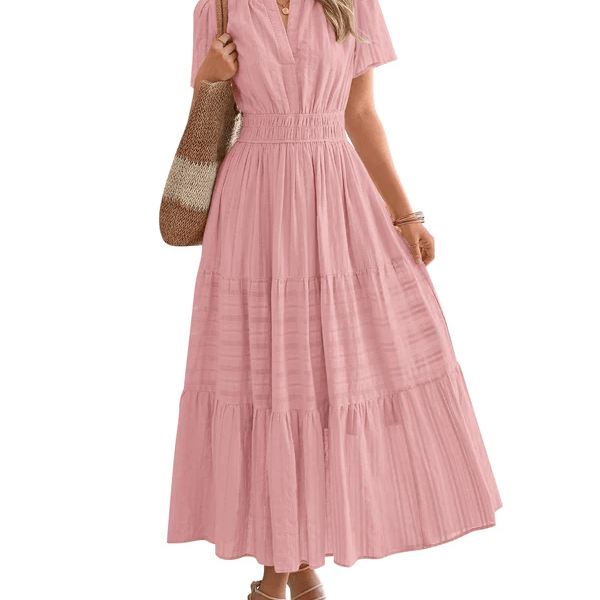 Carla™ | Vestido Boho Elegante, Confortável e Ideal para Dias Quentes - | Benedita Lisboa