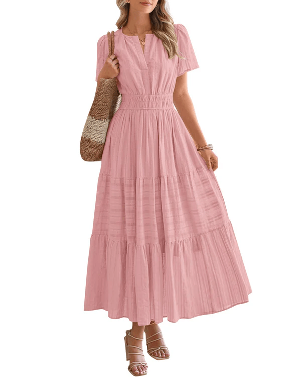 Carla™ | Vestido Boho Elegante, Confortável e Ideal para Dias Quentes - | Benedita Lisboa