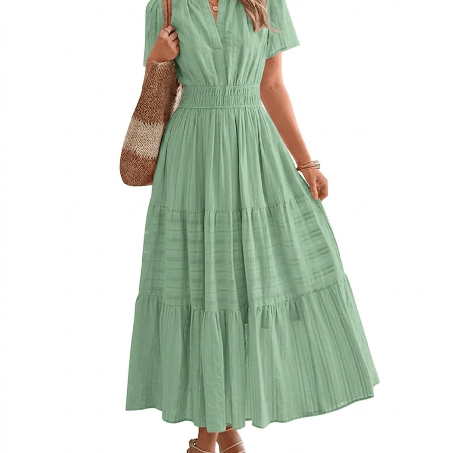 Carla™ | Vestido Boho Elegante, Confortável e Ideal para Dias Quentes - | Benedita Lisboa