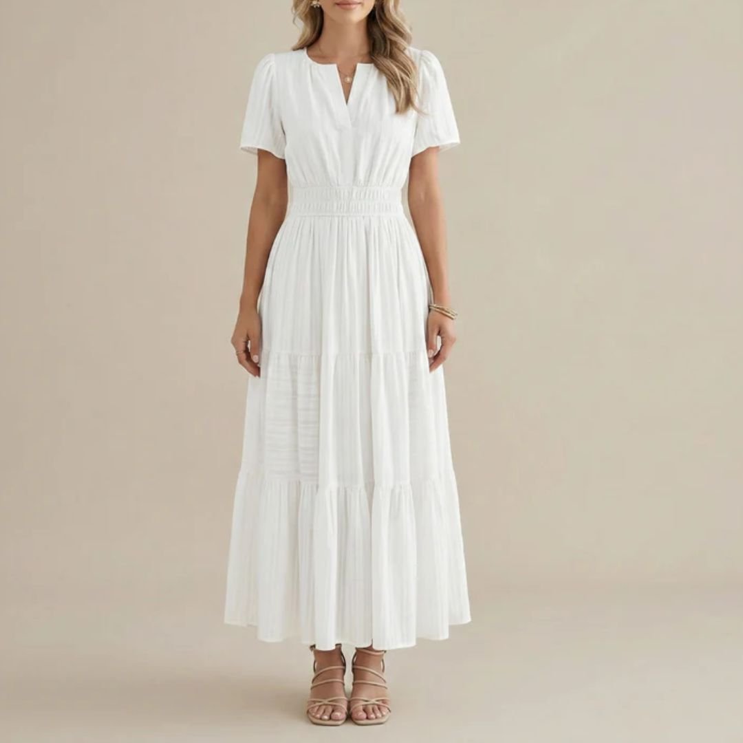 Carla™ | Vestido Boho Elegante, Confortável e Ideal para Dias Quentes - | Benedita Lisboa