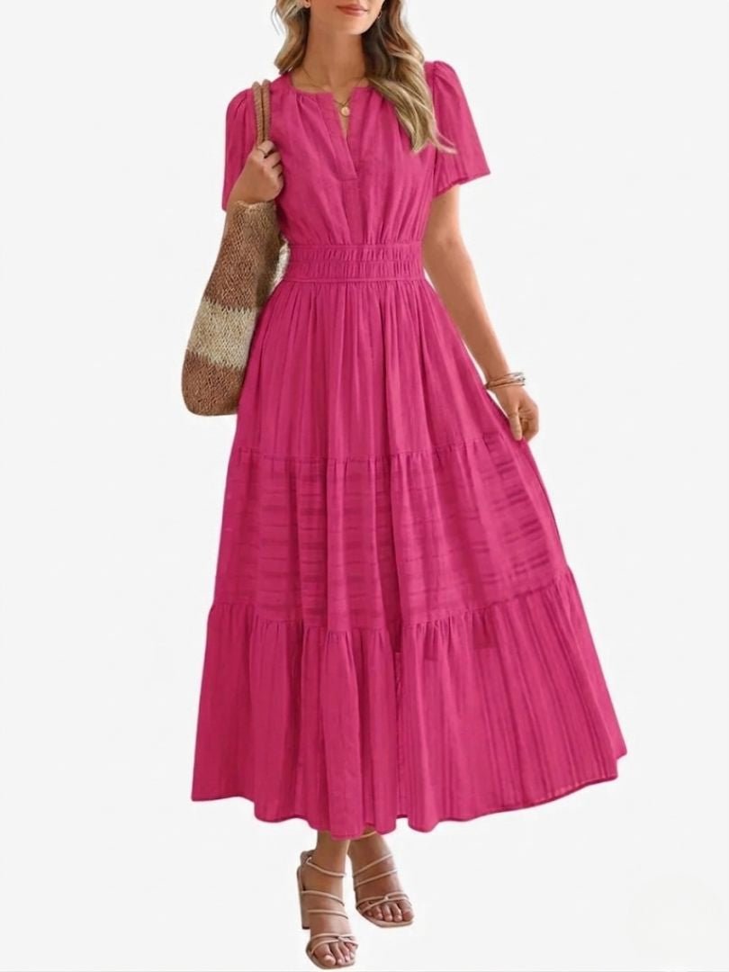 Carla™ | Vestido Boho Elegante, Confortável e Ideal para Dias Quentes - | Benedita Lisboa