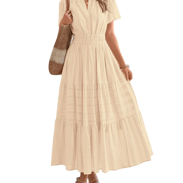 Carla™ | Vestido Boho Elegante, Confortável e Ideal para Dias Quentes - | Benedita Lisboa