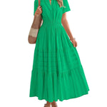 Carla™ | Vestido Boho Elegante, Confortável e Ideal para Dias Quentes - | Benedita Lisboa