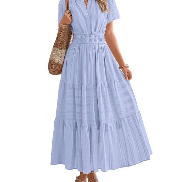 Carla™ | Vestido Boho Elegante, Confortável e Ideal para Dias Quentes - | Benedita Lisboa