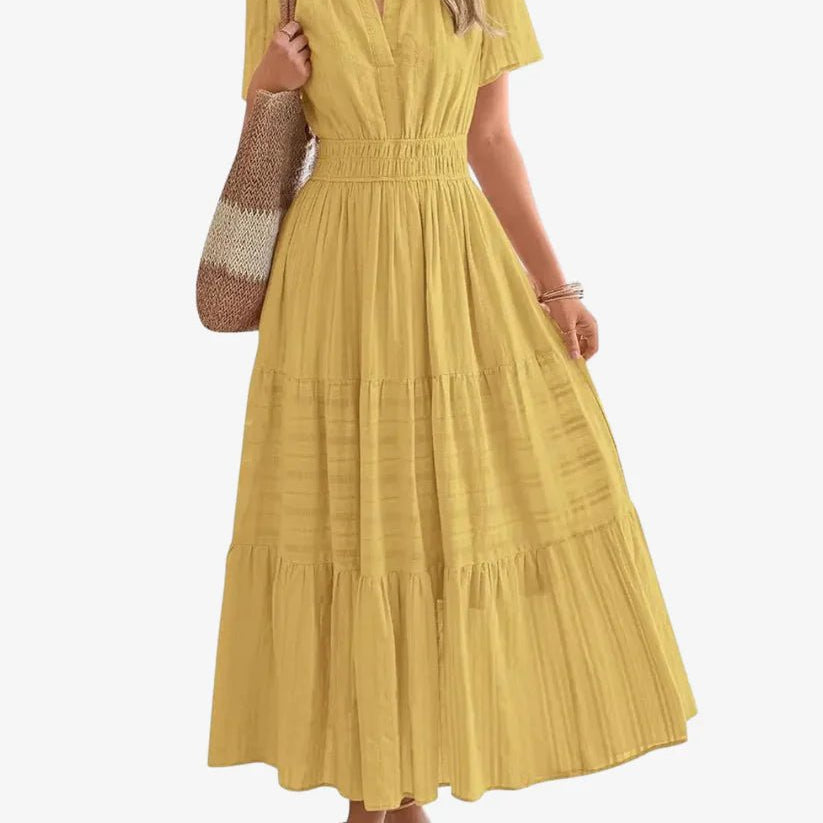 Carla™ | Vestido Boho Elegante, Confortável e Ideal para Dias Quentes - | Benedita Lisboa