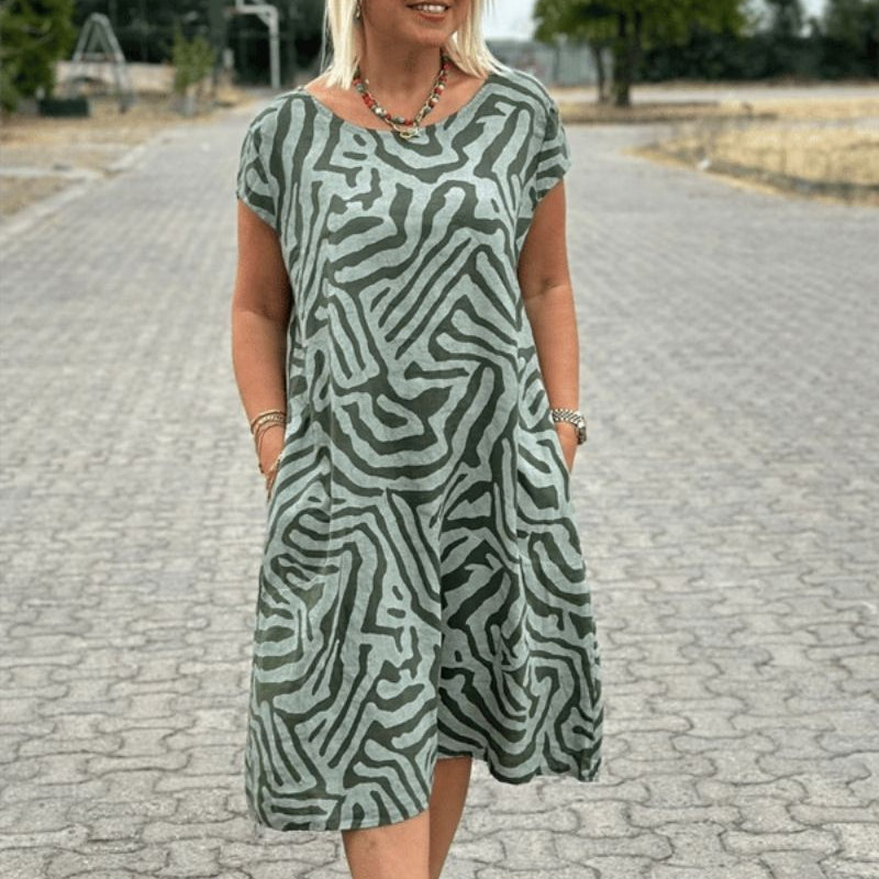 Carla™ | Vestido de Primavera, Confortável e Elegante Ideal para Dias Quentes - DRESSES | Benedita Lisboa