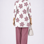 Carlota™ | Conjunto de 3 Peças Rosa Velho - | Benedita Lisboa