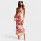 Carmen™ | Vestido de cetim sem mangas - | Benedita Lisboa