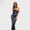 Carmen™ | Vestido de cetim sem mangas - | Benedita Lisboa