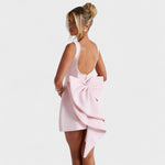 Carrie™ | Mini vestido com fita de pérolas - | Benedita Lisboa