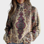 Cátia™ | Camisola de Malha Artística - | Benedita Lisboa