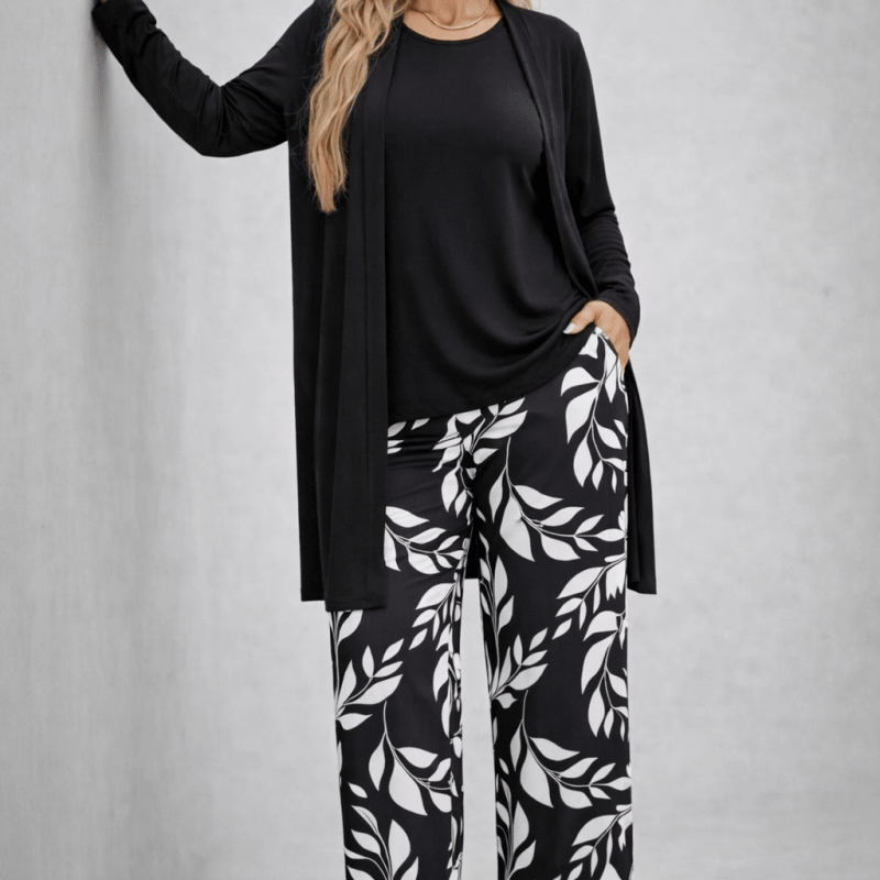 Cátia™ | Conjunto de 3 Peças Preto - | Benedita Lisboa