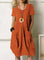 Cátia | Vestido Casual Confortável e Simples - Default | Benedita Lisboa