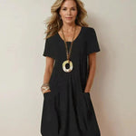 Cátia | Vestido Casual Confortável e Simples - Default | Benedita Lisboa