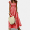 Cecília™ | Vestido Longo Estampado Perfeito para o Verão - | Benedita Lisboa