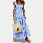 Cecília™ | Vestido Longo Estampado Perfeito para o Verão - | Benedita Lisboa