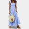 Cecília™ | Vestido Longo Estampado Perfeito para o Verão - | Benedita Lisboa