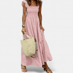 Cecília™ | Vestido Longo Estampado Perfeito para o Verão - | Benedita Lisboa
