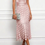 Celine | Elegant Midi Dress For Ceremonies - | Benedita Lisboa